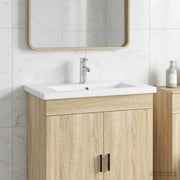 Lavabo da bagno Cromato 81 x 40 x 17,5 cm Metallo 890236