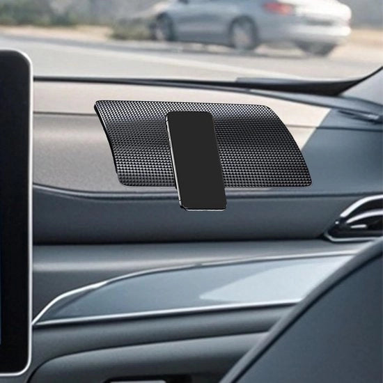 2 pezzi di Piatto di Freno Auto - Piatto di Fissaggio in Gomma per Pannello di Instrumenti dell'Auto - Piatto di Freno Universale per Telefoni Cellulari e Occhiali - Accessori e Decorazioni per Auto