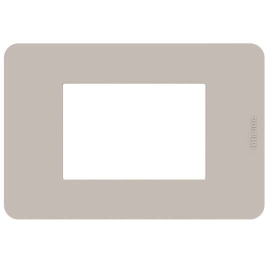 Placca Bticino MatixGO Tones 3 moduli sand JA4803TS