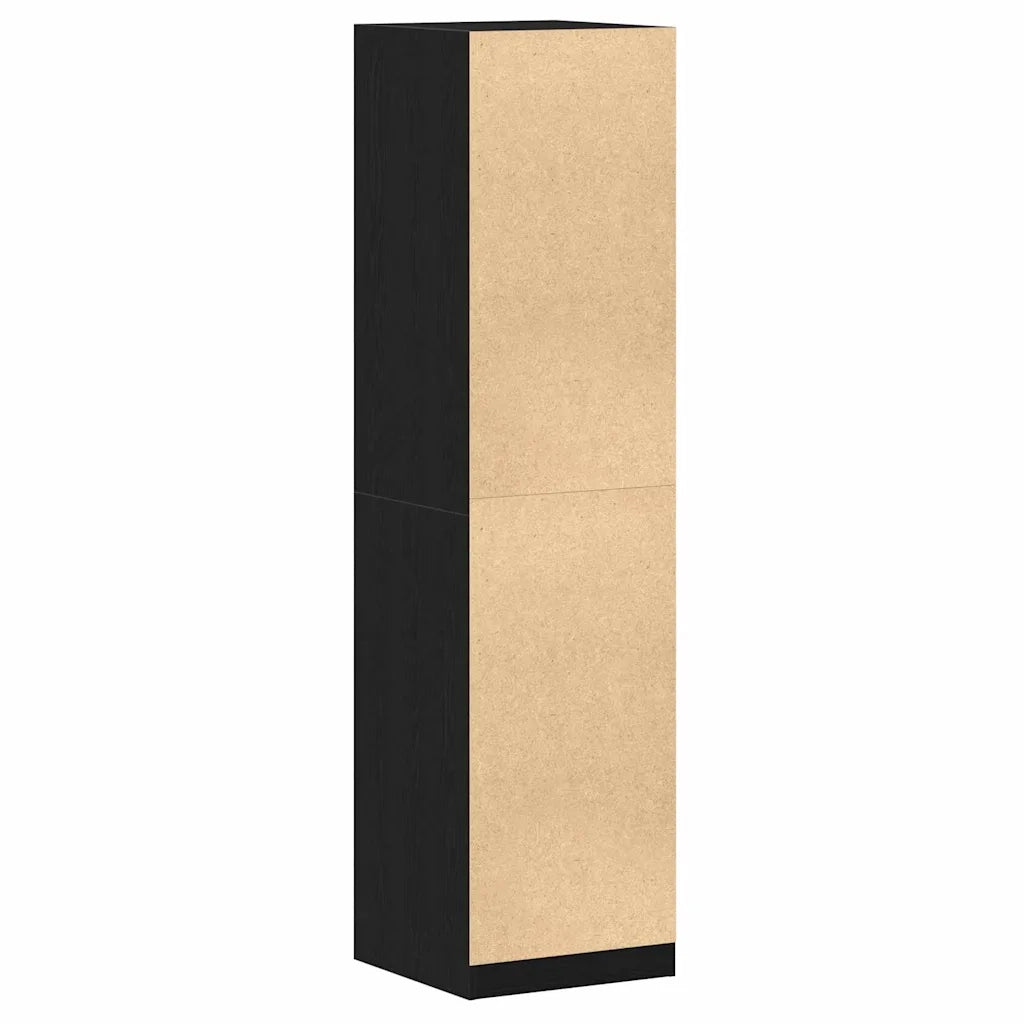 Guardaroba Rovere Nero 50 x 50 x 200 cm Legno multistrato CFW4415744