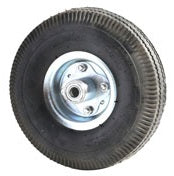 RUOTA X CARRELLI DEC. PNEUM. 260X85 C. ACCIAIO FORO 20 C/CUS