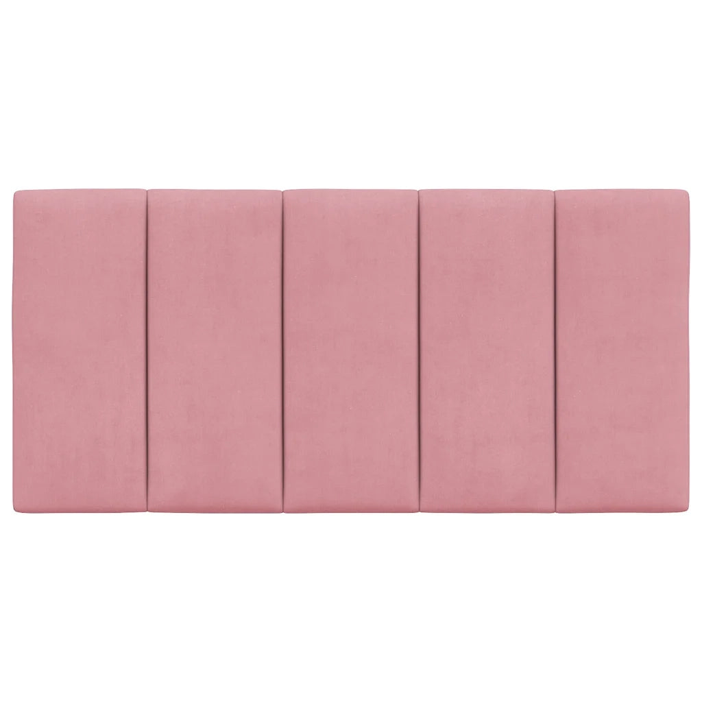 Cuscino Testiera Hanko Rosa 100 cm in Velluto CFW6686693