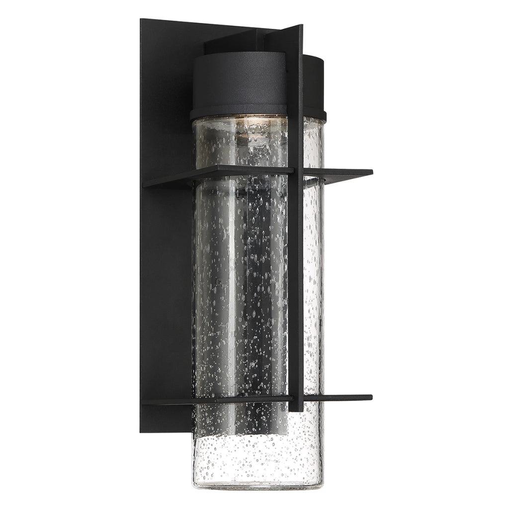 Applique esterna LED integrato 10W 3000K IP44 nera