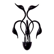 Applique moderna Italux Swan MB8098-5A LED 5xG4 nera