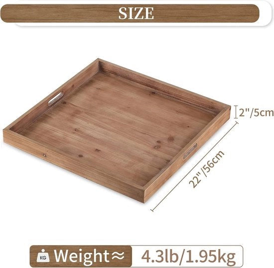 Scatola di Servizio Quadrata Grande Ottomana: Scatole di Servizio Decorative Extra Grandi