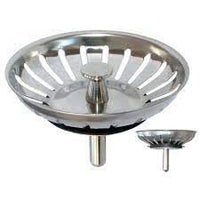 Griglia tappo in acciaio x pilet ta c guarniz. in gomma x lavello