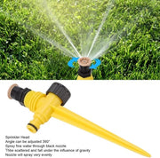 Irrigazione rotativa 360° con stecchino regolabile - ideale per irrigazione a goccia nel giardino