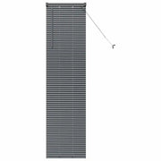 Tendaggi a Veneziana | Tenda a lamelle Grigio scuro 175 x 45 cm Alluminio