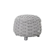 Pouf  poggiapiedi Obbae  grafite Ø48,5 x 38 cm