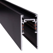 Binario magnetico profondo 2m nero da soffitto Maxlight