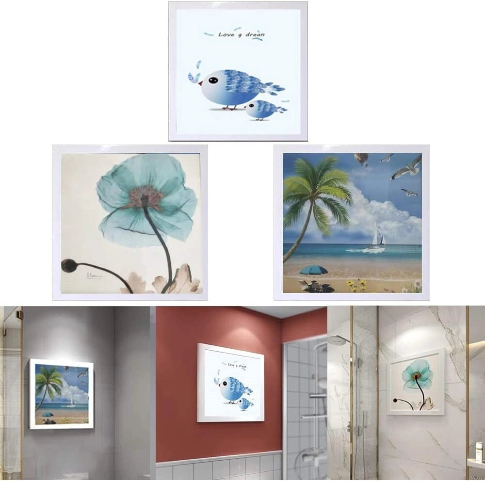 Trade Shop - Armadietto Da Bagno Nascosto Pieghevole Impermeabile Portaoggetti Salvaspazio -