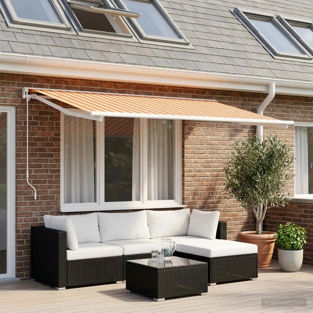 Telo di ricambio per tenda da sole Multicolore 250 x 200 cm 3444289