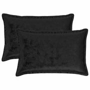 Federa 2 pcs HOUTEN Nero 40 x 60 cm Flanella 917676
