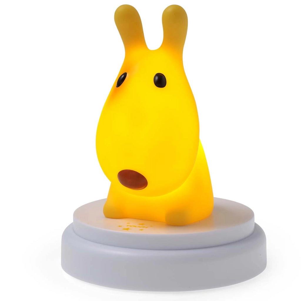 INNOCENT DOG Luce notturna per cani a LED Design divertente Giallo Alecto