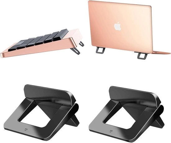 Stand per Laptop Opvougbile Ergonomica per Laptop da 10-17" (2 Pezzi)