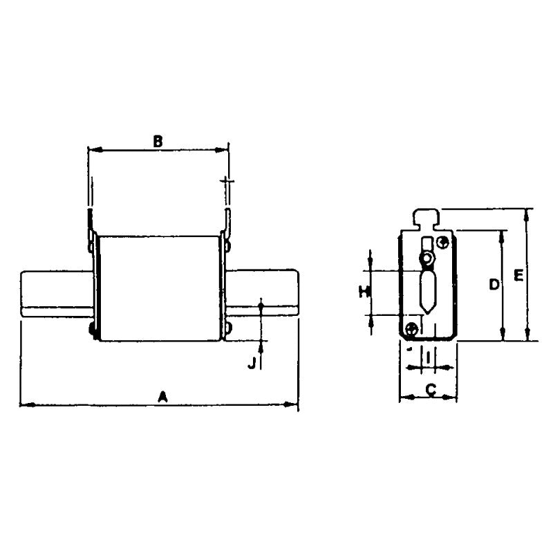 FUSIBILE 63 AMP. FUSE 125 AMP.