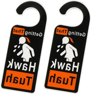 Set di Cerniere per Porta da 2 - Ganci per Porta con Faccia Amichevole - Cerniere per Porta in Nero - Decorazione per la Casa e l'Ufficio.