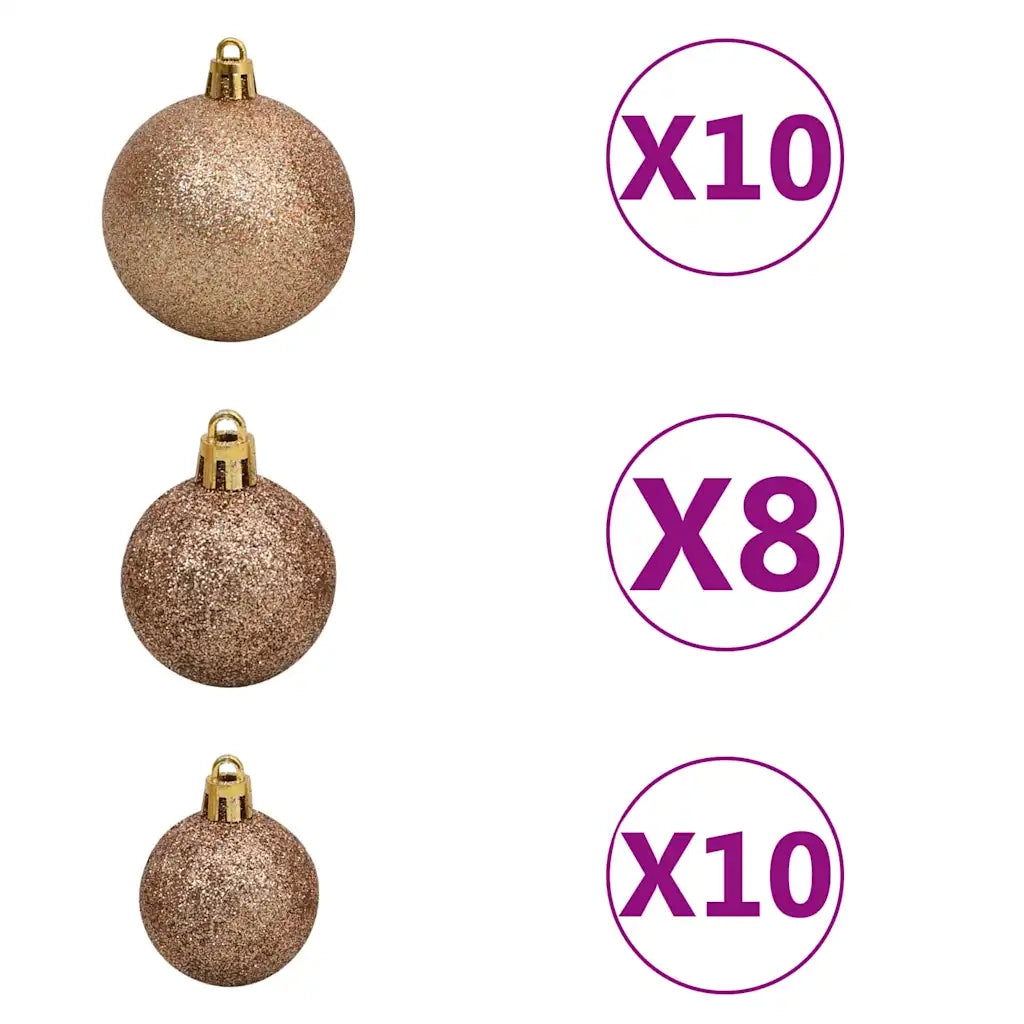 Albero di Natale Rosa 180 cm PVC 3396427