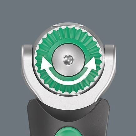 Wera 05004282001 Zyklop Pocket Set Chiave a Cricchetto 13 Pezzi con 12 Bit e Magnete Integrato Colore Nero Verde