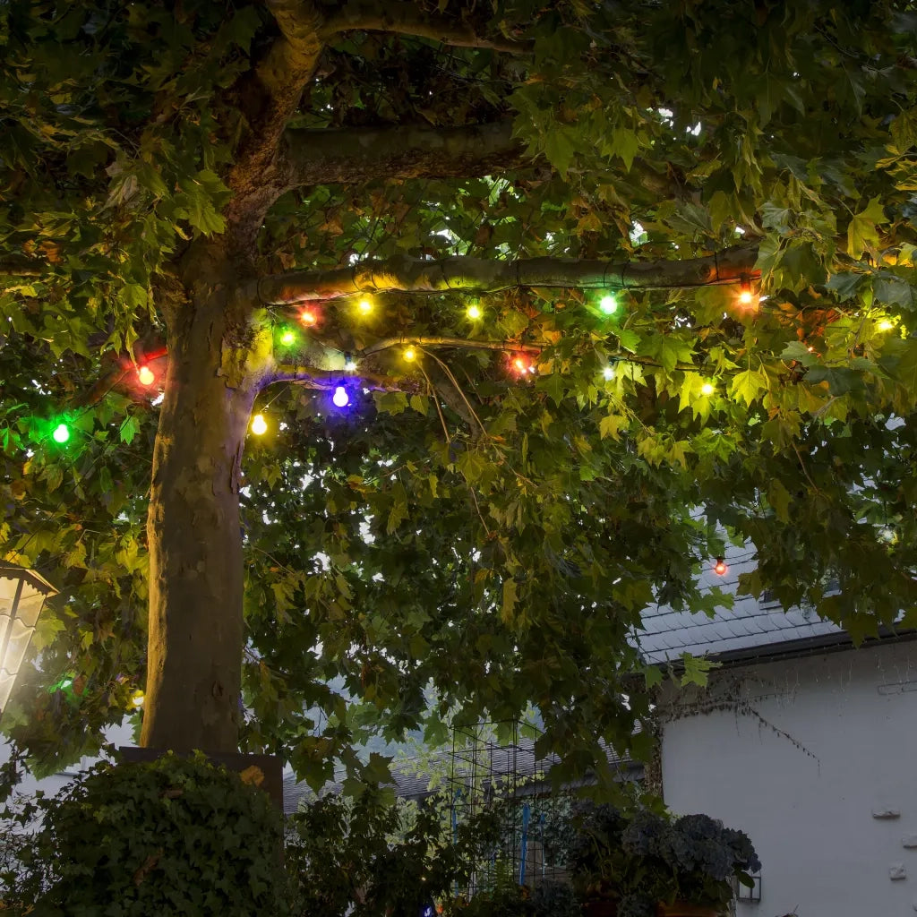 KONSTSMIDE Luci per Feste con 10 Lampadine Set Estensione Multicolore 436559