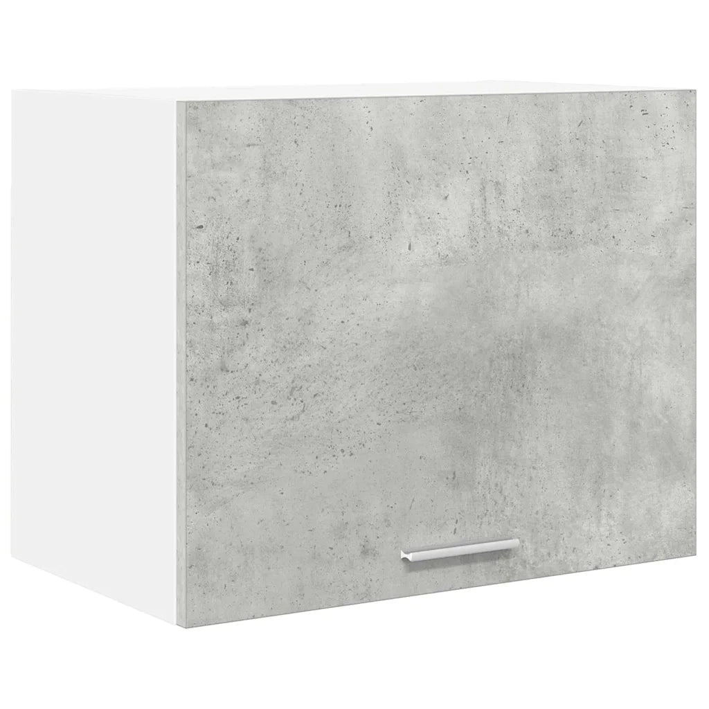 Armadio pensile Grigio Cemento e Bianco 50 x 31 x 40 cm 884152