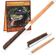 Spazzola per pizze per pulire pietre da pizza e forni - 53 cm