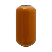 Vaso decorativo Art Deco 225 in metallo giallo e argento