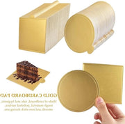 200 pezzi di supporto per torte riutilizzabili - mini tavola per mousses - piatto di torta in carta - display per cupcake dessert - tavole per torte - tavola da servizio