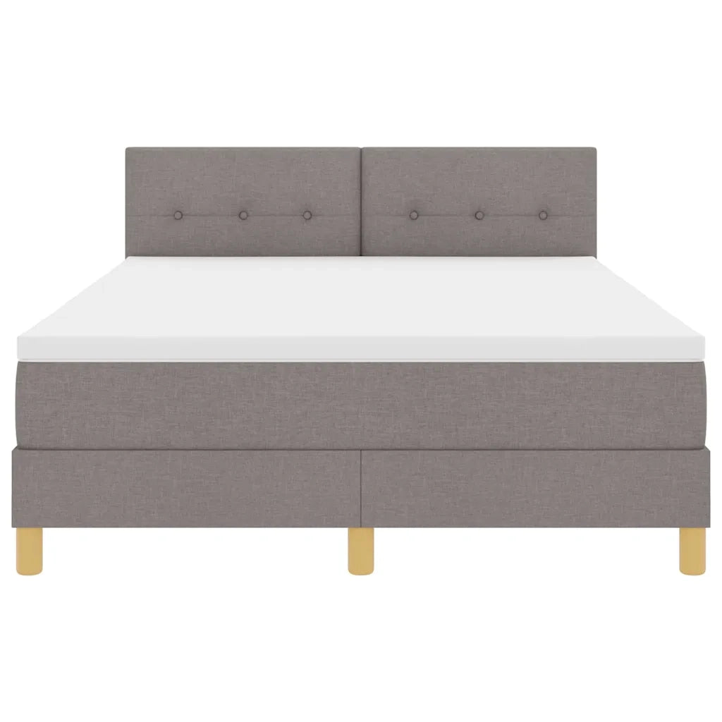 Letto a Sorgente LED con strisce LED Talpa 160 x 200 cm Tessuto 3342454