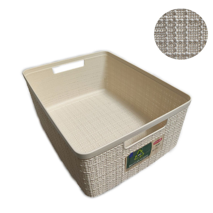 CONTENITORE CURVER JUTE BIA M