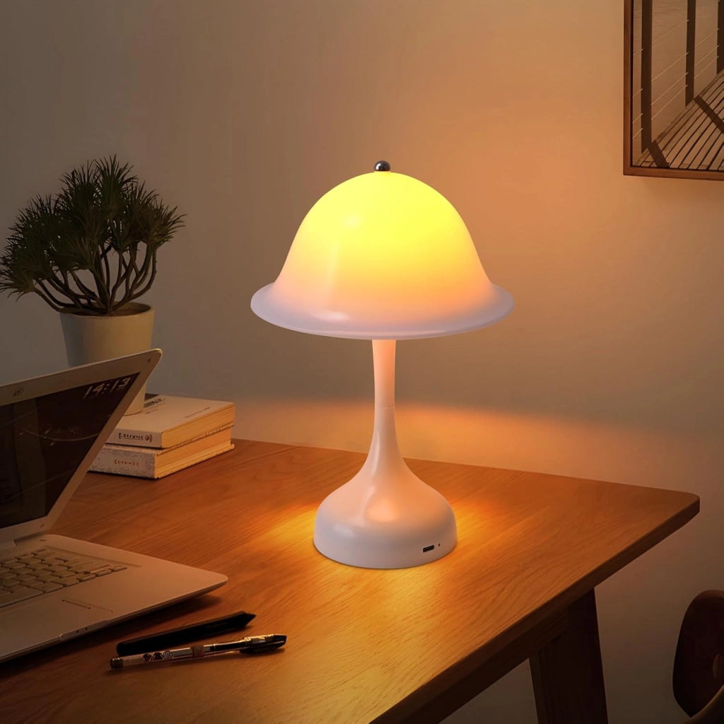 ZMH Lampada da tavolo LED USB ricaricabile dimmerabile per camera letto