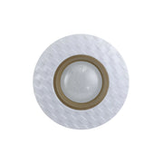 Plafoniera LED Italux BUMI bianco oro tonda 27cm 12W 4000K