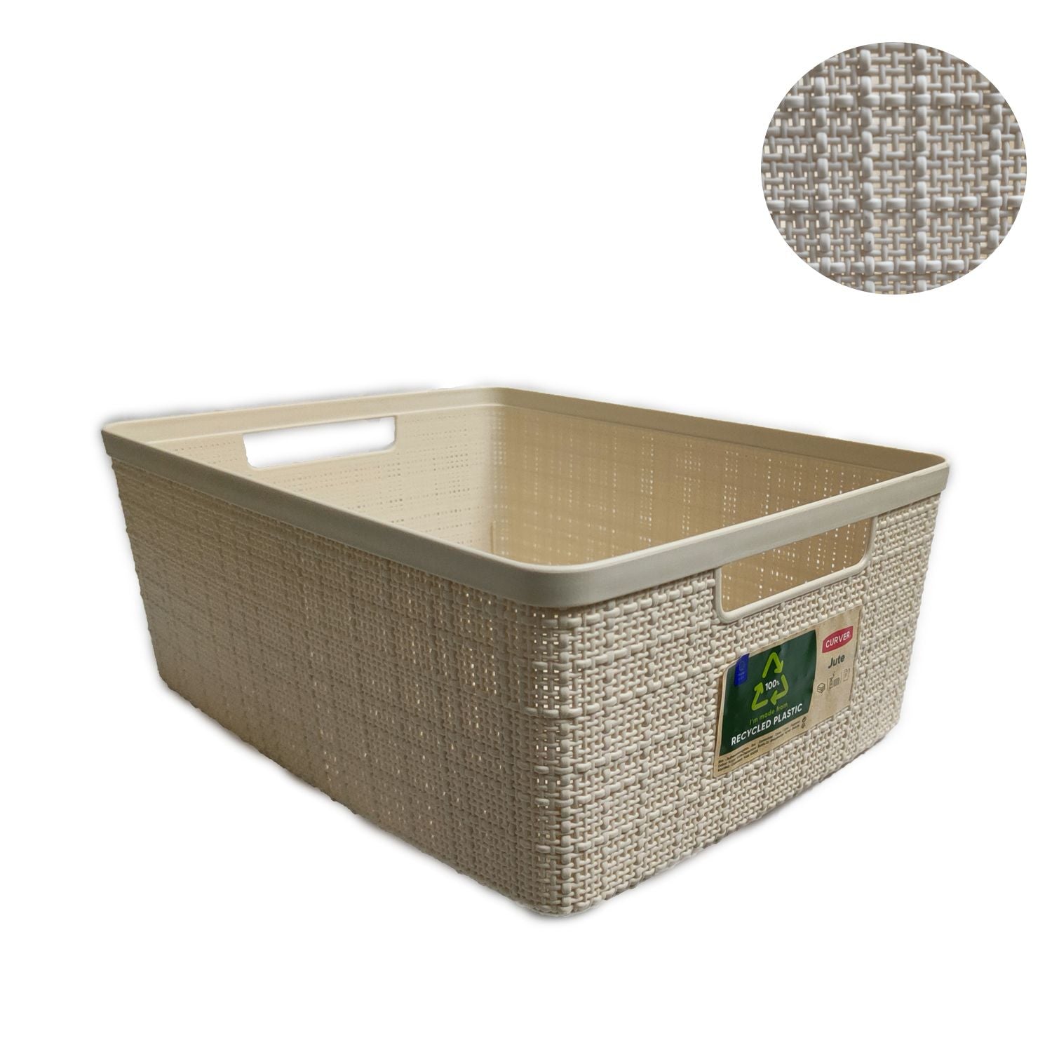 CONTENITORE CURVER JUTE BIA M