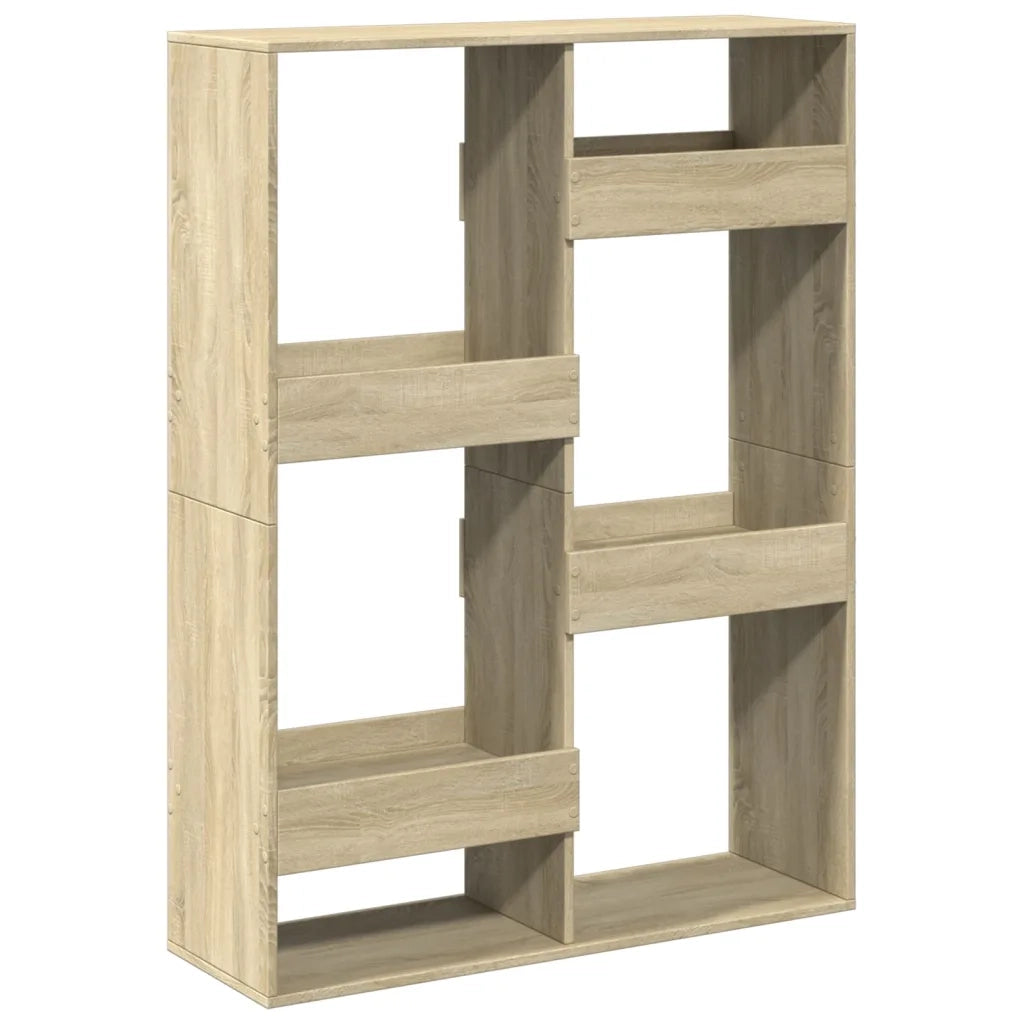 Libreria Rovere Sonoma 100x33x135 cm in Legno Multistrato 3309386