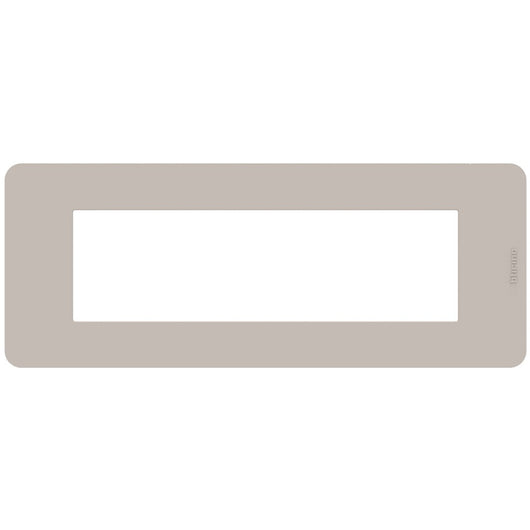 Placca Bticino MatixGO Tones 7 moduli sand JA4807TS