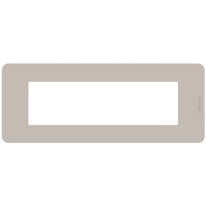 Placca Bticino MatixGO Tones 7 moduli sand JA4807TS