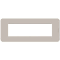 Placca Bticino MatixGO Tones 7 moduli sand JA4807TS