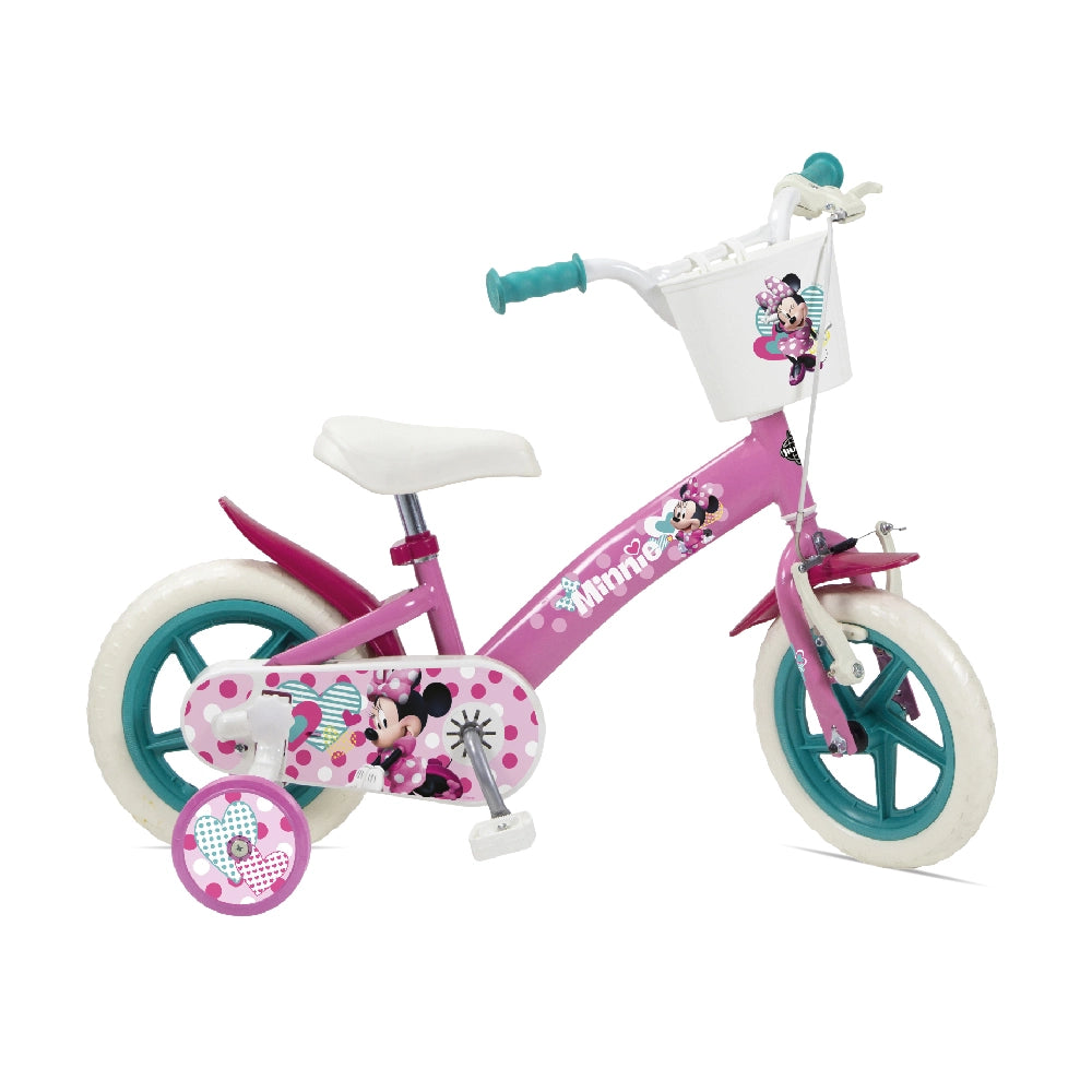 Bicicletta per Bambina 12’’ Freni V-Brake con Licenza Disney Minnie