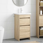 Mobile da bagno con lavabo Rovere Sonoma 42 x 40 x 84,5 cm 890722