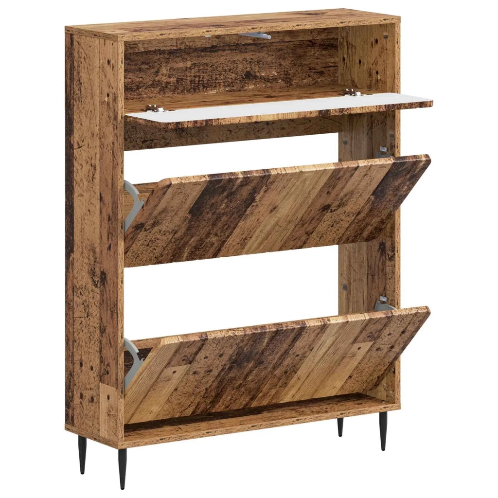 Mobile per scarpe ZWOLLE 78 x 24 x 103 cm Legno ingegnerizzato 896443