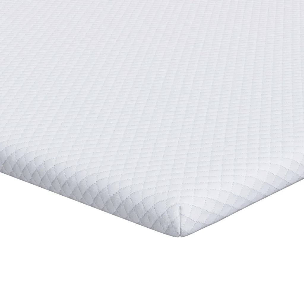 Topper per materasso Bianco 200 x 200 cm Tessuto Jacquard CFW3303654