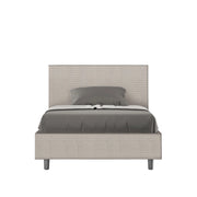 Letto 1 Piazza e Mezzo 120x200 cm Senza Rete Adele Labirinto 01 Bianco