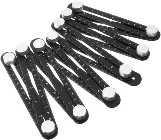 Strumento di Rilevamento Angoli a 12 Facce, Modello di Rilevamento Angoli a 12 Faccette, Girello di Posizionamento per Mattoni, Tegole e Legno.