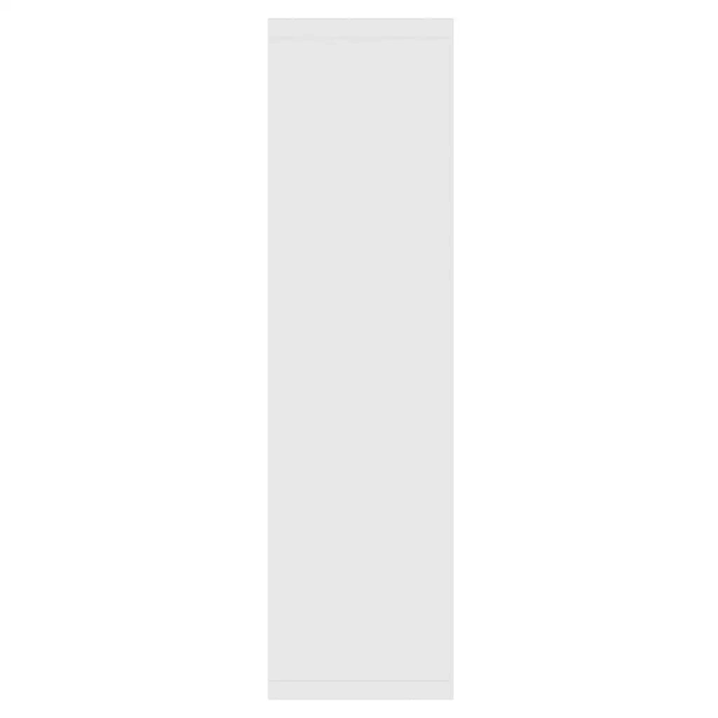 Mobile a Specchio con LED-Armadietto a Specchio Bianco 76x15x55 cm