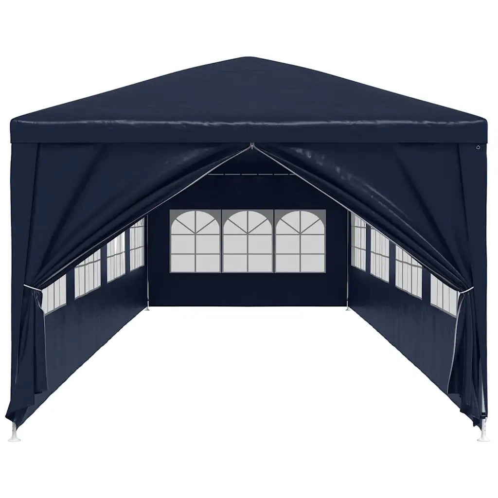 Gazebo da Giardino 3x12 m Blu 91430