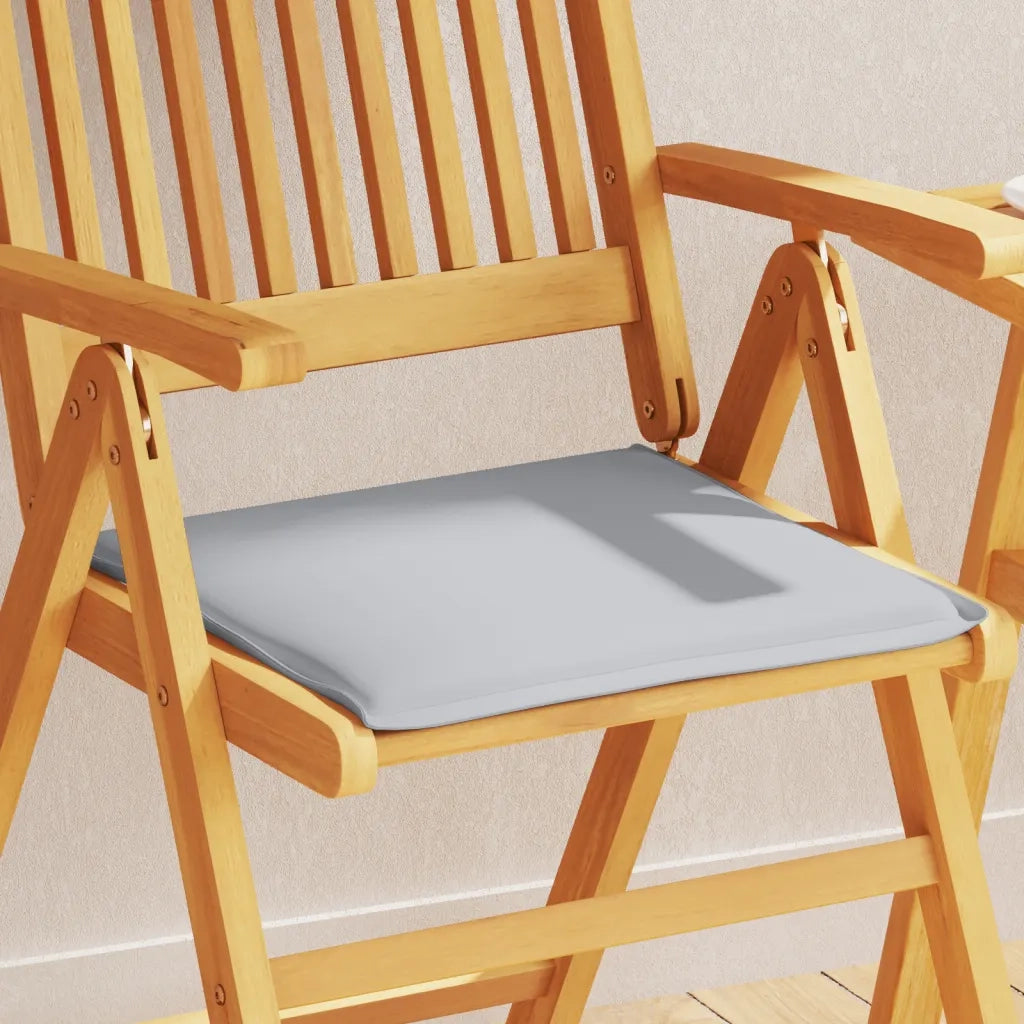 vidaXL Imbottitura per Seduta Giardino 2pz Grigio Chiaro 45x45x2 cm