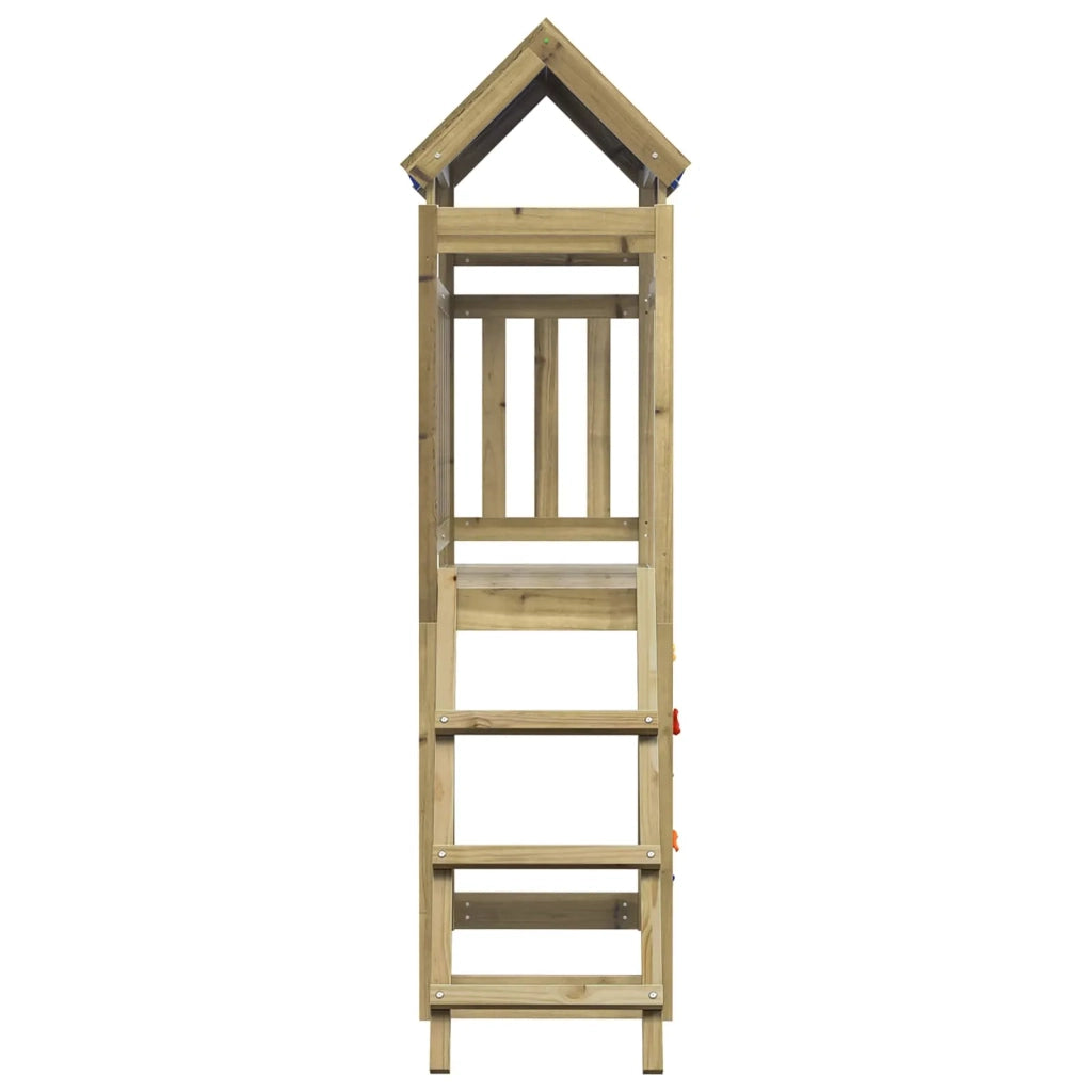 Torre da Gioco Marrone Legno Impregnato Solido 3417183