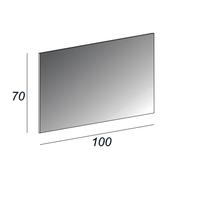 Specchio filo lucido Made in Italy 54349