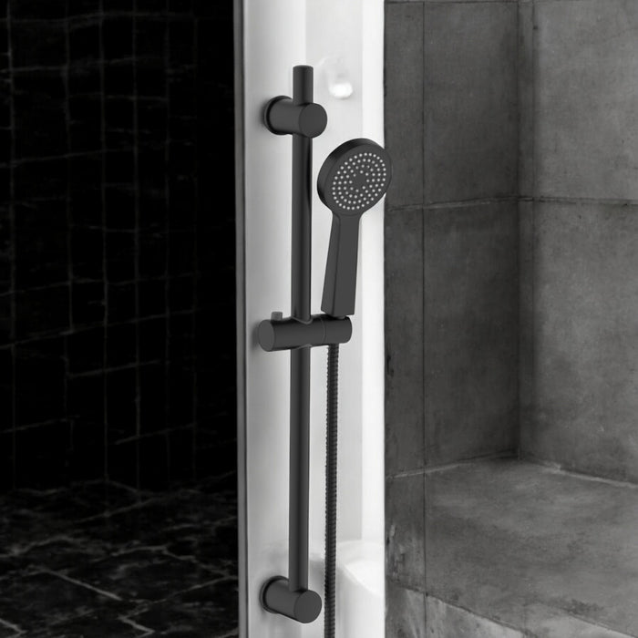 Saliscendi regolabile universare nero opaco