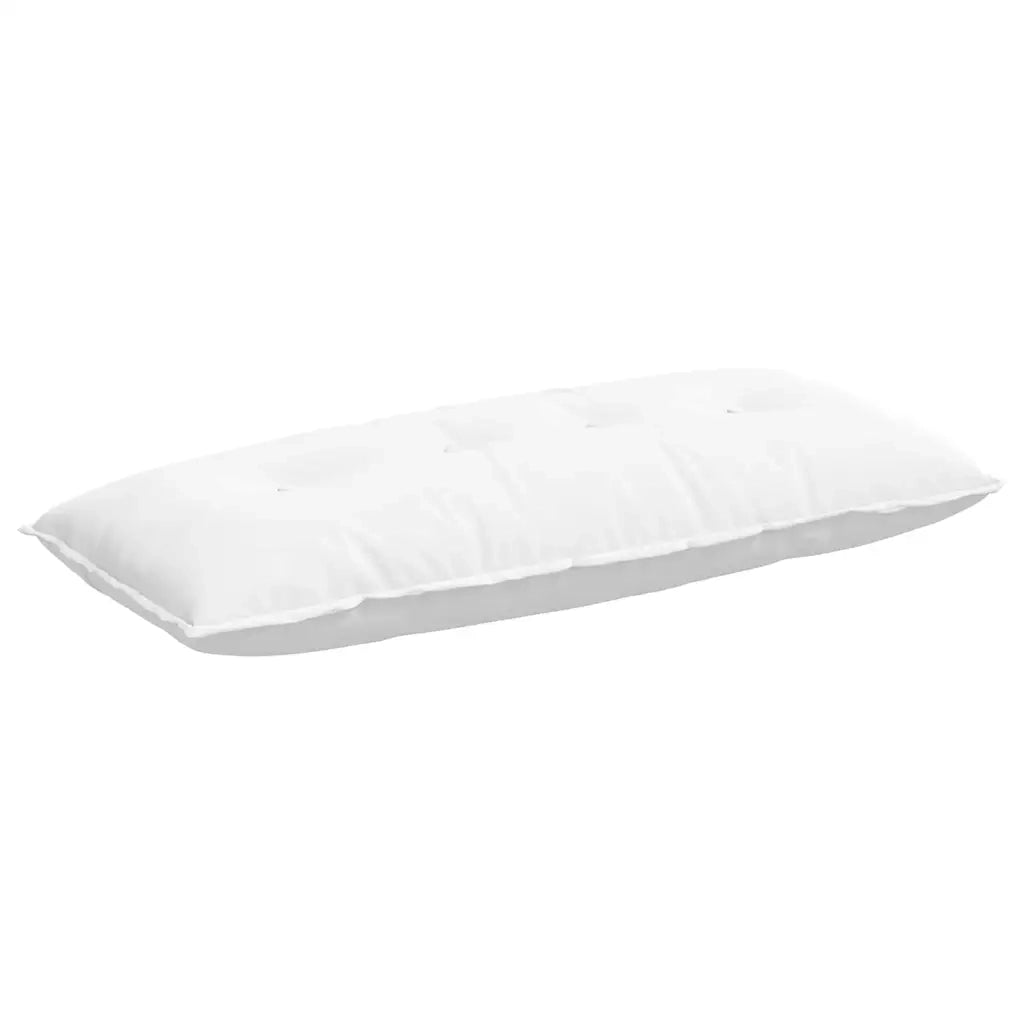 Cuscino per Schiena Bianco 120 x 19 x 50 cm Tessuto 42014798